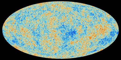 Mappa della radiazione cosmica di fondo