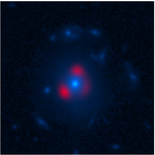 una galassia lontana e attivissima