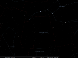 La costellazione dei Cani da Caccia