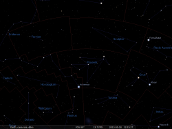 la costellazione della Fenice