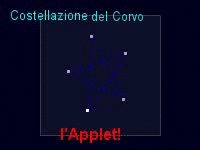 l'applet 3D del Corvo