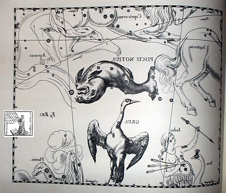 il Pesce Australe secondo Hevelius