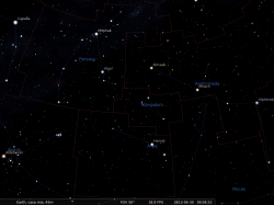 la costellazione del Triangolo