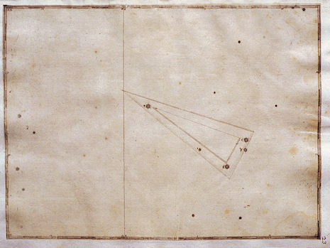 il Triangolo secondo l'Uranometria