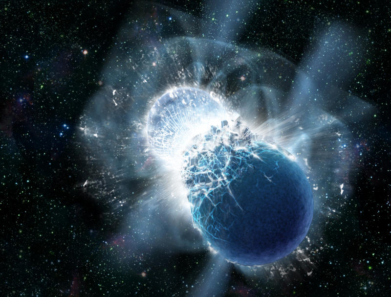 collisione di stelle di neutroni