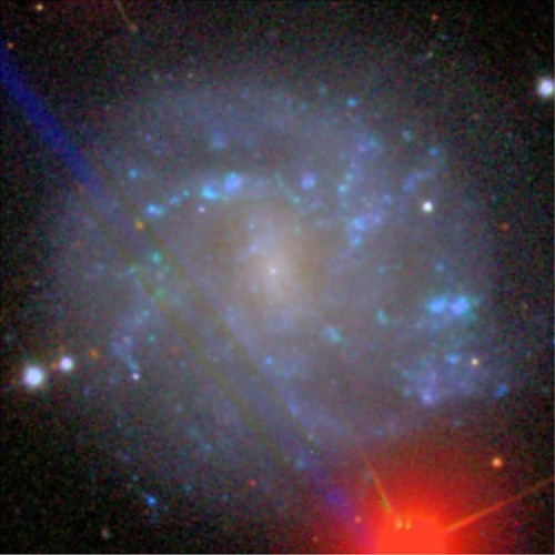 la galassia $NGC$ 2500