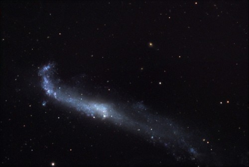 le galassie in interazione $NGC$ 4656 e $NGC$ 4657