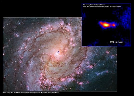 M83 e, nell’inserto, MQ1 con i suoi due getti