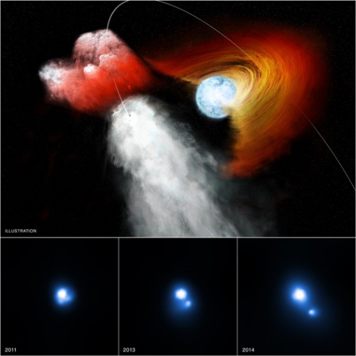 mmagini ai raggi X: NASA/CXC/PSU/G.Pavlov et al; Illustrazione: NASA/CXC/M.Weiss