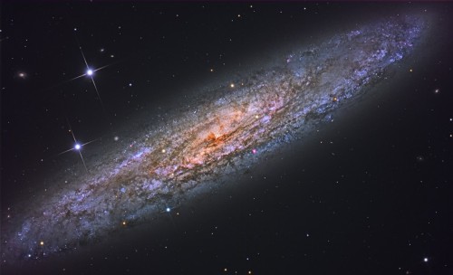 la Sculptor Galaxy, la NGC 253