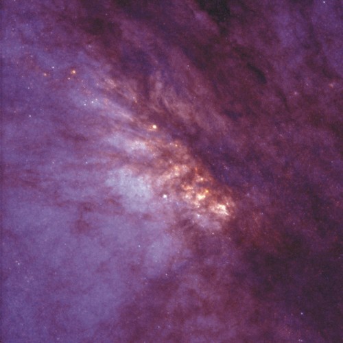 particolare della galassia NGC 253