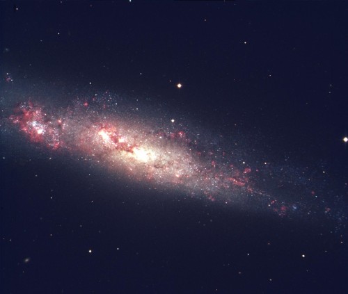 la galassia irregolare NGC55