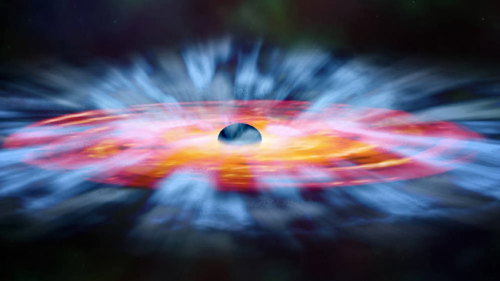 Occorrerebbero tecnologie oltre ogni nostra più remota immaginazione per estrarre anche solo il più minuscolo ammontare di informazione quantistica da  un buco nero come quello raffigurato in questa immagine. Credit: NASA; M. Weiss/Chandra X-Ray Center