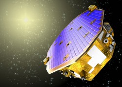 Rappresentazione artistica del LISA Pathfinder