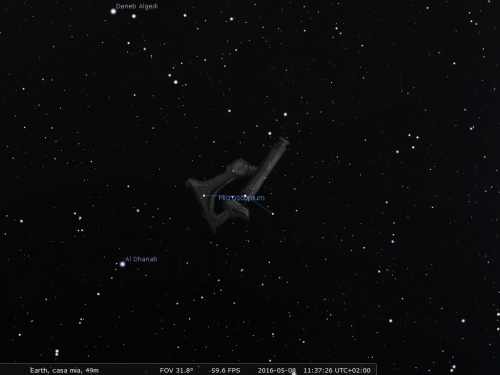 il Microiscopio secondo Stellarium