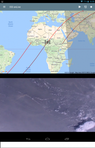 anche in Africa ci sono (poche) nuvolette