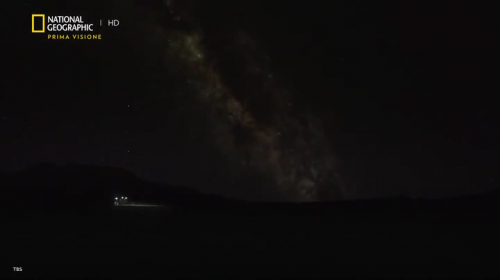 la Via Lattea dalla superficie di Marte