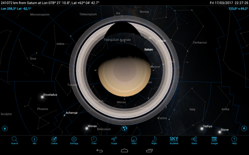 Saturno in tutto il suo splendore