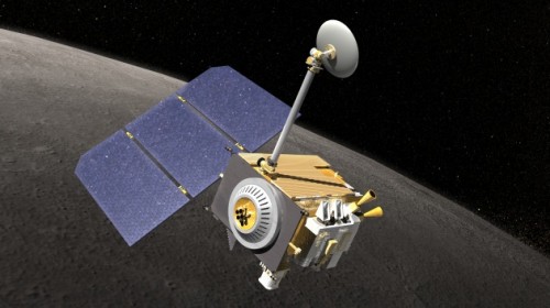 La sonda della Nasa, Lunar Reconnaissance Orbiter.