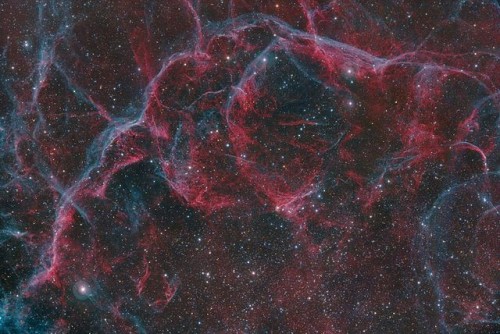 Sezione nord della Nebulosa delle Vele (©Harel Boren)
