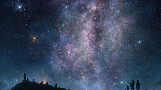Il cielo nel mese di Aprile 2018