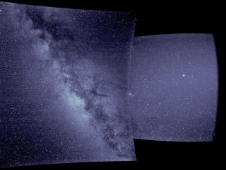 Il cielo visto da WISPR Credito: NASA / Naval Research Laboratory / Parker Solar Probe