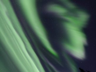 Meravigliosa aurora ripresa in Alaska da Ayumi Bakken