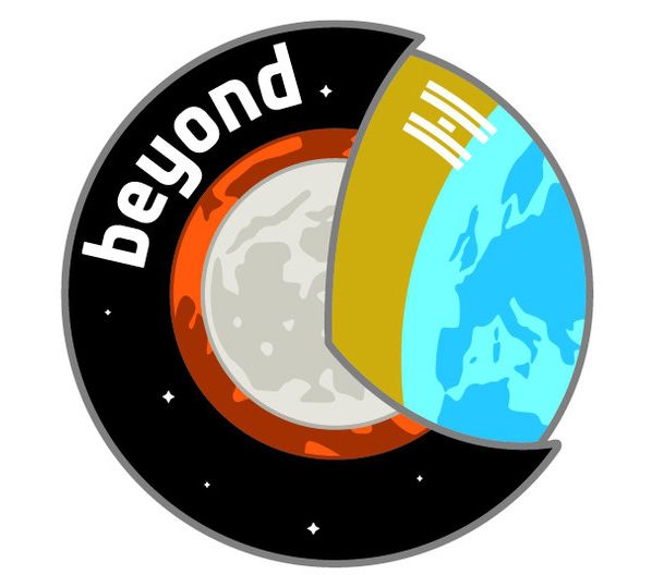 Il logo della missione Beyond