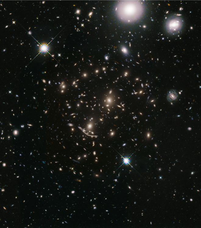 Ammasso Abell 370. Credit NASA