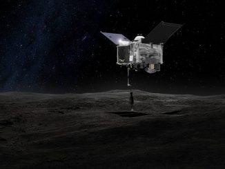 Rappresentazione artistica di OSIRIS-REx