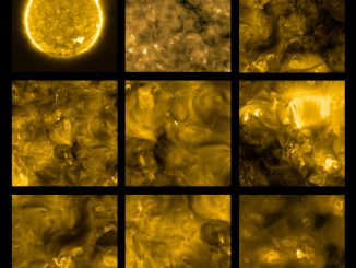 Prime viste del Sole, riprese dal Solar Orbiter a maggio del 2020. Credit ESA