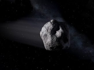 Rappresentazione artistica di un asteroide NEO