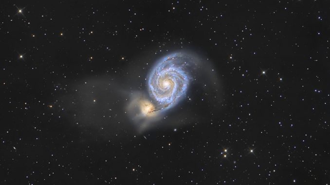 La Galassia Vortice M51