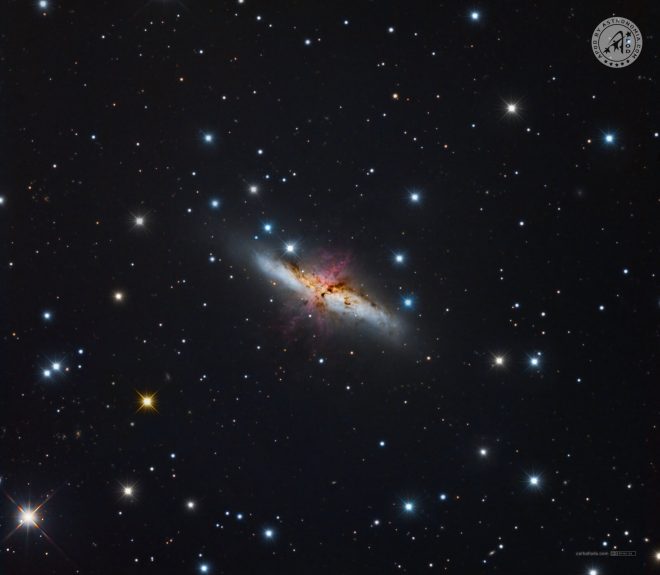 GALASSIA SIGARO M82 - Josè Carballada - vincitore APOD del 23 Giugno 2021