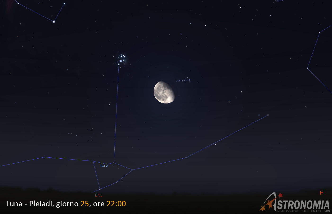 Il cielo del mese... Congiunzione-luna-pleiadi-giorno-25-ore-22