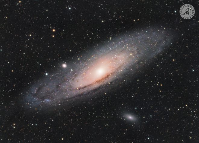 GALASSIA DI ANDROMEDA M31 - Massimo Tamajo - Vincitore APOD del 18 agosto 2021