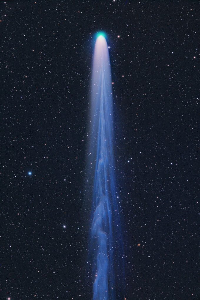 La Cometa Leonard nel cielo della Namibia