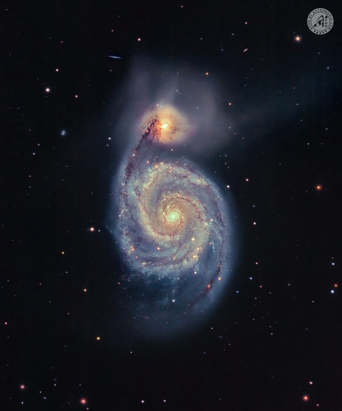 M51, Galassia Vortice