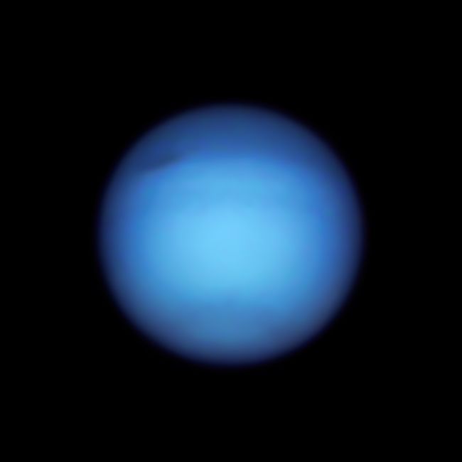 Una ripresa di Hubble del 2021 che riprende una tempesta nell'emisfero nord larga quanto l'Oceano Atlantico