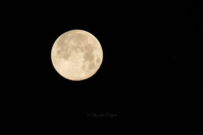 Congiunzione Luna - Marte, giorno 14