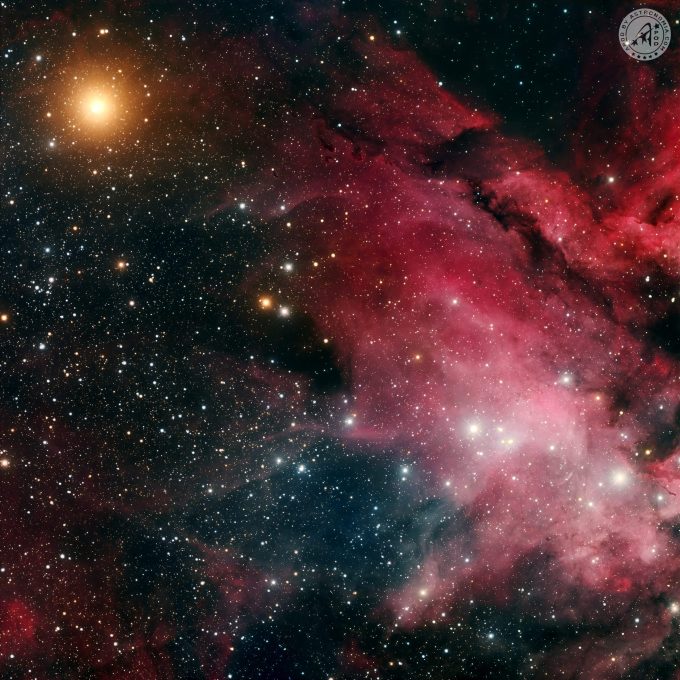 Nebulosa Eta Carinae settore meridionale